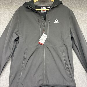 Men's Reebok Softshell Hooded Jacket Size L